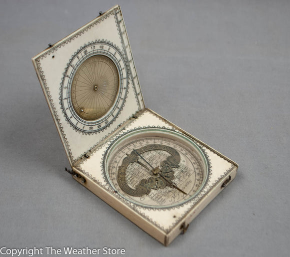 17th C. Dieppe Magnetic Azimuth Sundial
