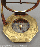 18th C. Ausburg Equinoctial Compass - Andreas Vogler
