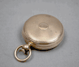 18th C. Gold Plated Pocket Compass