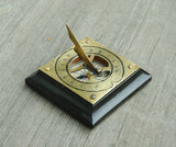 19th C. English Sundial Compass by F. N.