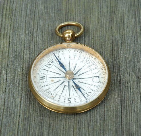 19th C. Pocket Compass