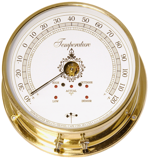 Medallion In-Out Thermometer with Min-Max  by Downeaster