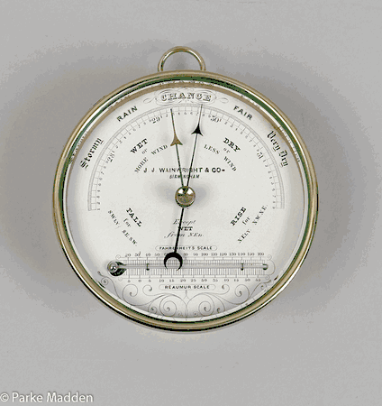 Antique Barometer & Thermometer Wainwright & Co. Birmingham – The ...