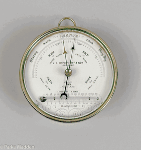 Antique Barometer & Thermometer Wainwright & Co. Birmingham