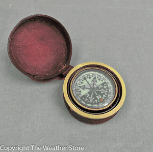 Antique Pocket Marine Compass