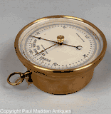 Antique Short & Mason High Altitude Aneroid Barometer