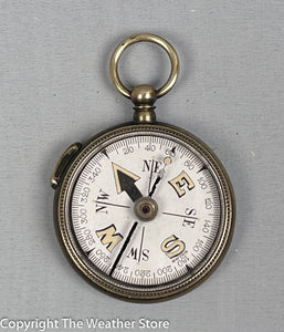 Antique Swiss Pocket Compass