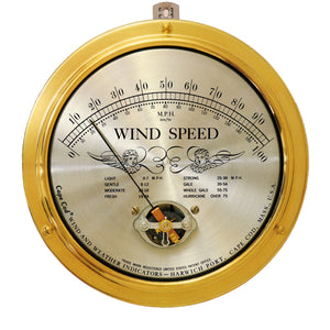Cape Cod Wind Speed Indicator w/Peak Gust