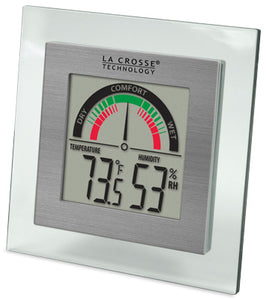 Digital Comfort Level Hygrometer & Thermometer by La Crosse Technology
