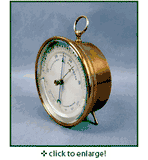 Holosteric Barometer with Thermometer