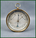 Holosteric Barometer with Thermometer