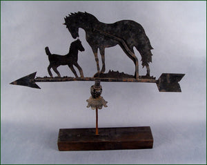 Horse and Foal Weathervane