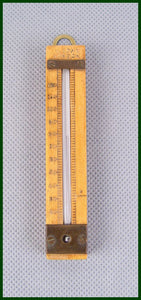 J. Long Boxwood Thermometer