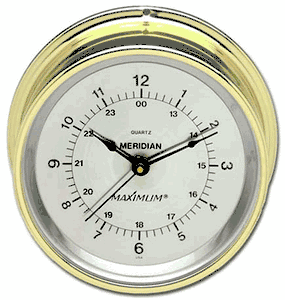Meridian Clock by Maximum Weather Instruments