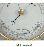 Short & Mason Barometer w/Thermometer