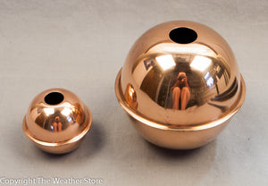 Standard Size Copper Weathervane Spacer Balls