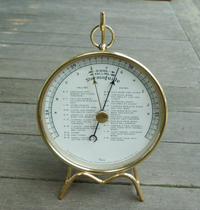 Tycos Stormoguide Barometer 1922