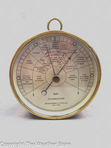 Vintage Abercrombie & Fitch Stormoguide Barometer 1927