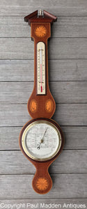 Vintage Short & Mason Stormoguide Banjo Barometer