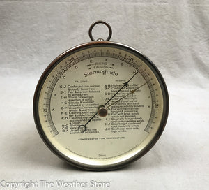 Vintage Stormoguide Barometer by Tycos 1922