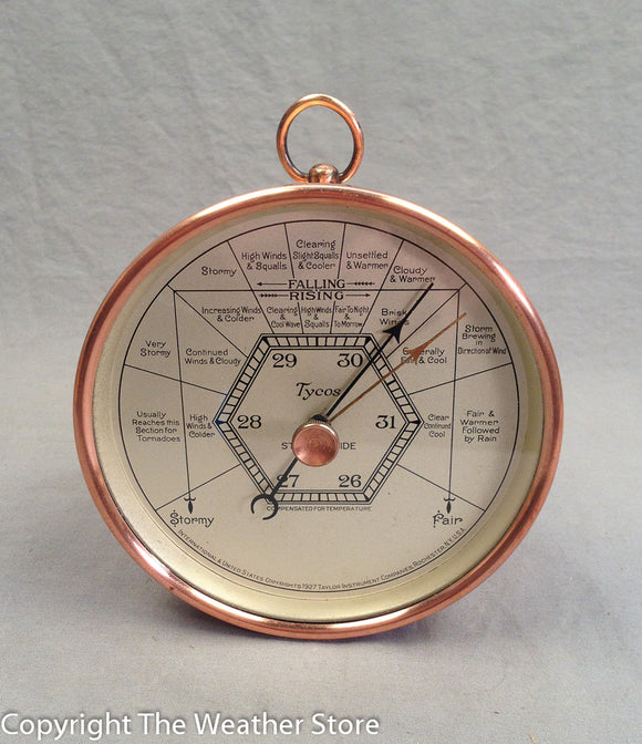 Vintage Tycos Stormoguide Barometer 1927