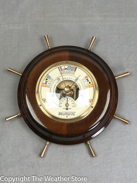Vintage Weatherite Aneroid Barometer