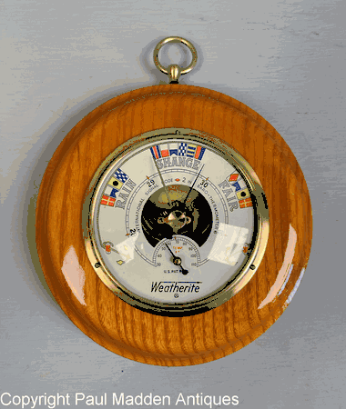 Vintage Weatherite Barometer